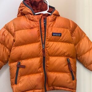 Baby Hi-Loft Down Sweater™ Hoody 12-18 mo Patagonia jacket orange
